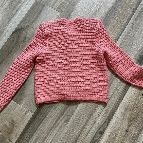 Storia Pink Textured Cardigan size small NWT - Picture 4 of 8